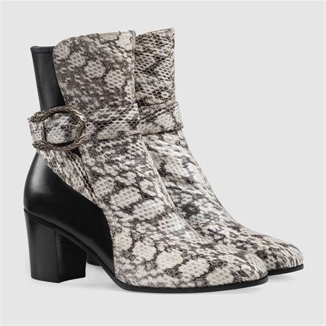 gucci shoes boot|gucci snakeskin ankle boots.